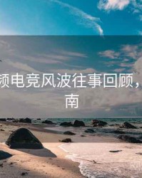探花视频电竞风波往事回顾，必看指南