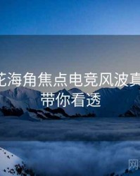 国产探花海角焦点电竞风波真相还原，带你看透