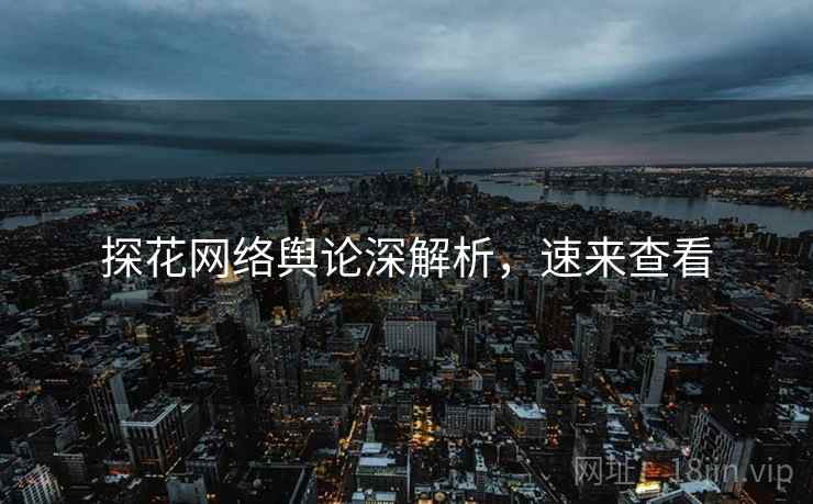 探花网络舆论深解析，速来查看