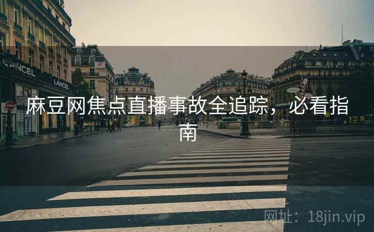 麻豆网焦点直播事故全追踪，必看指南