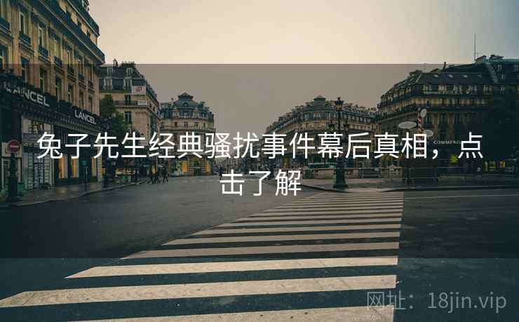兔子先生经典骚扰事件幕后真相，点击了解