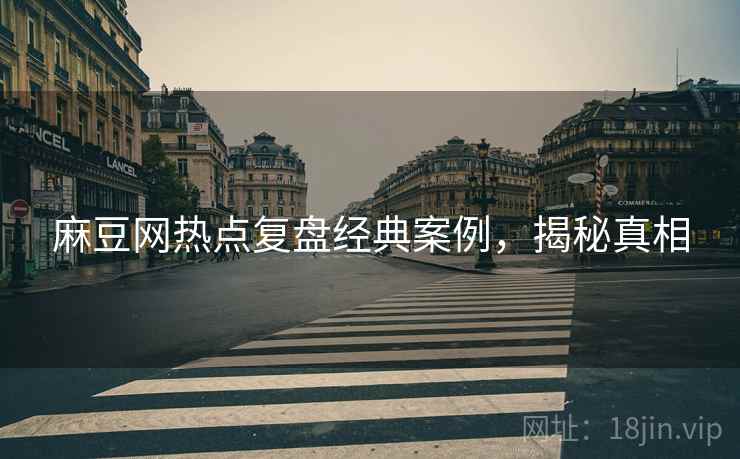 麻豆网热点复盘经典案例，揭秘真相